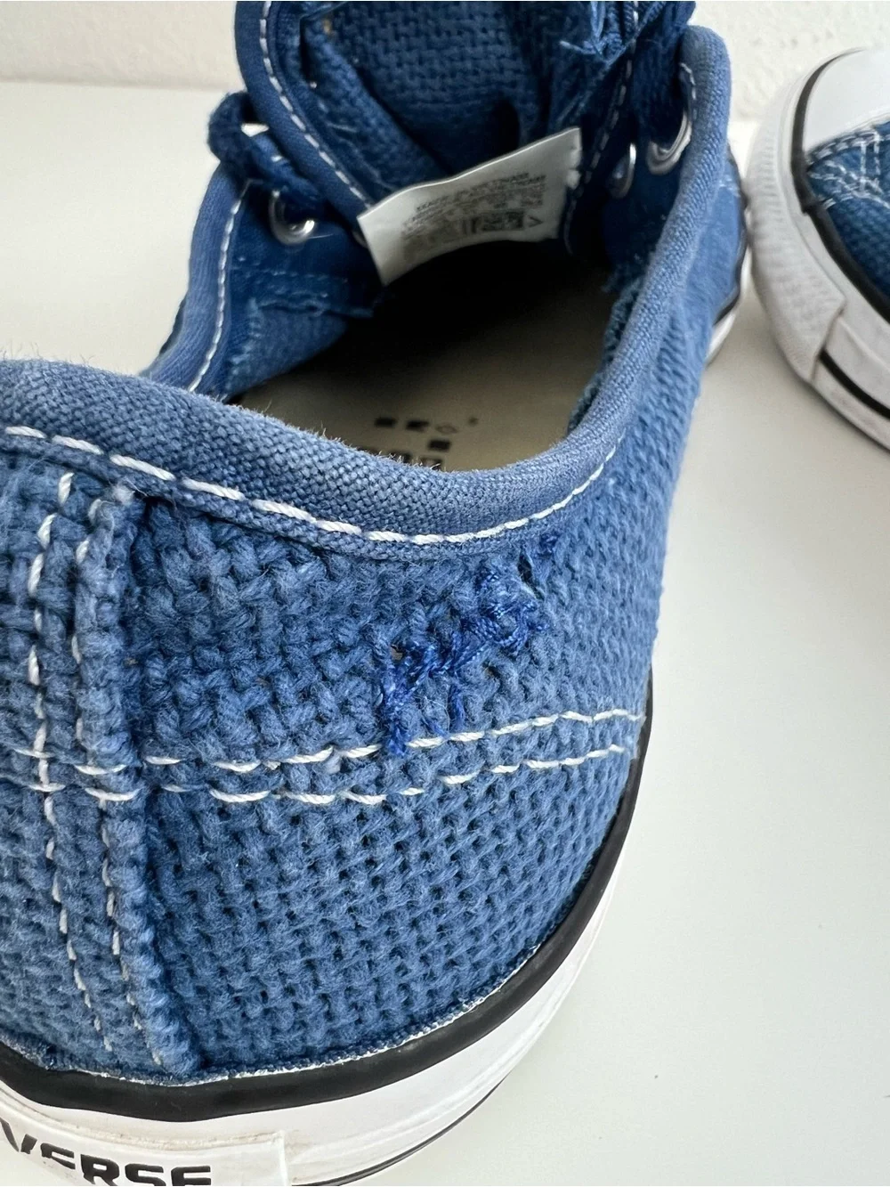 Converse Chuck Taylor All Star Blue Low Top Canvas Sneakers Skater Men’s 11 - Picture 12 of 12